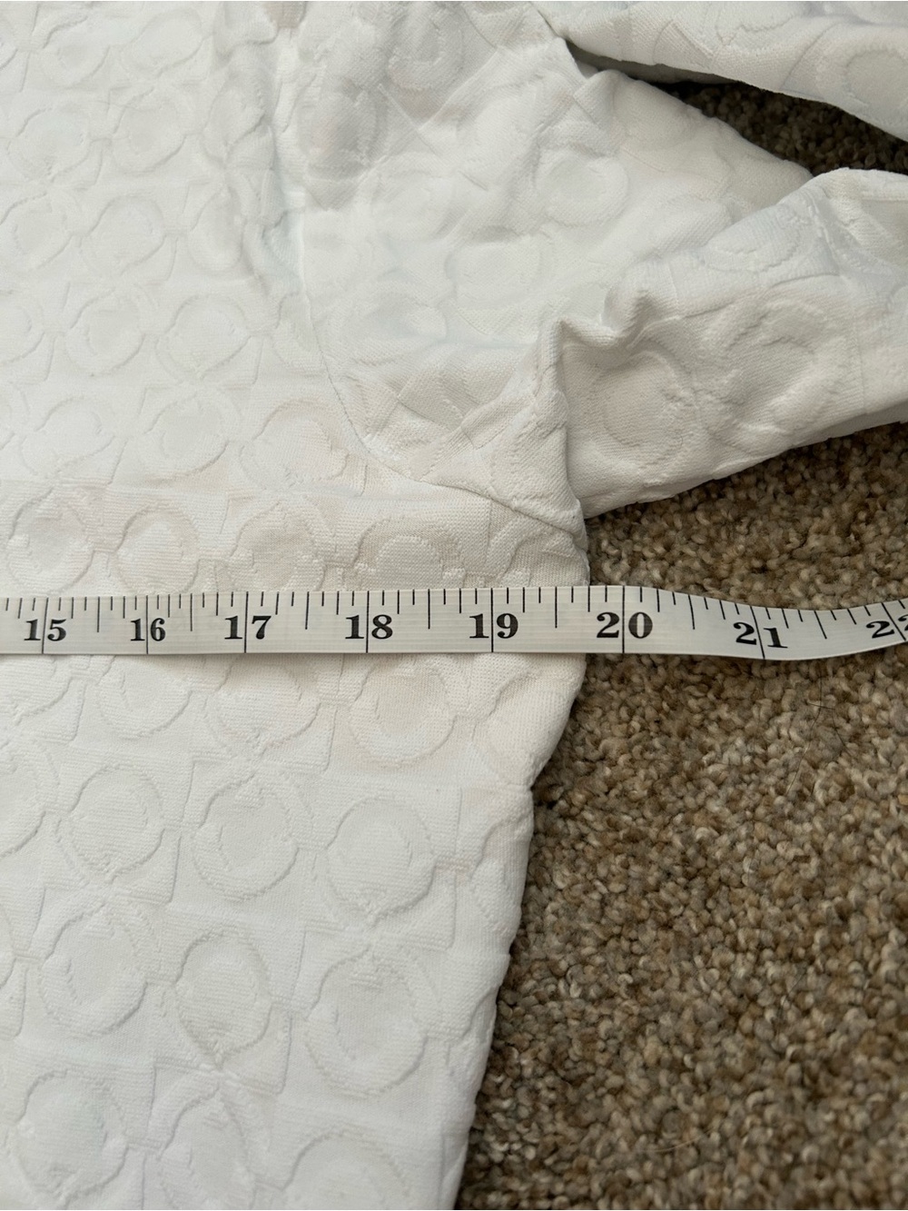 J. Mcaughlin textured quarter zip pullover L - Picture 5 of 6